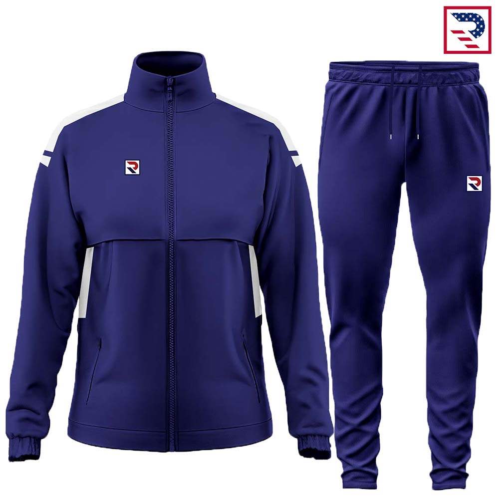 Navy blue tracksuit womens online