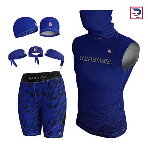 compression kit - sublimated - tie band - skull cap